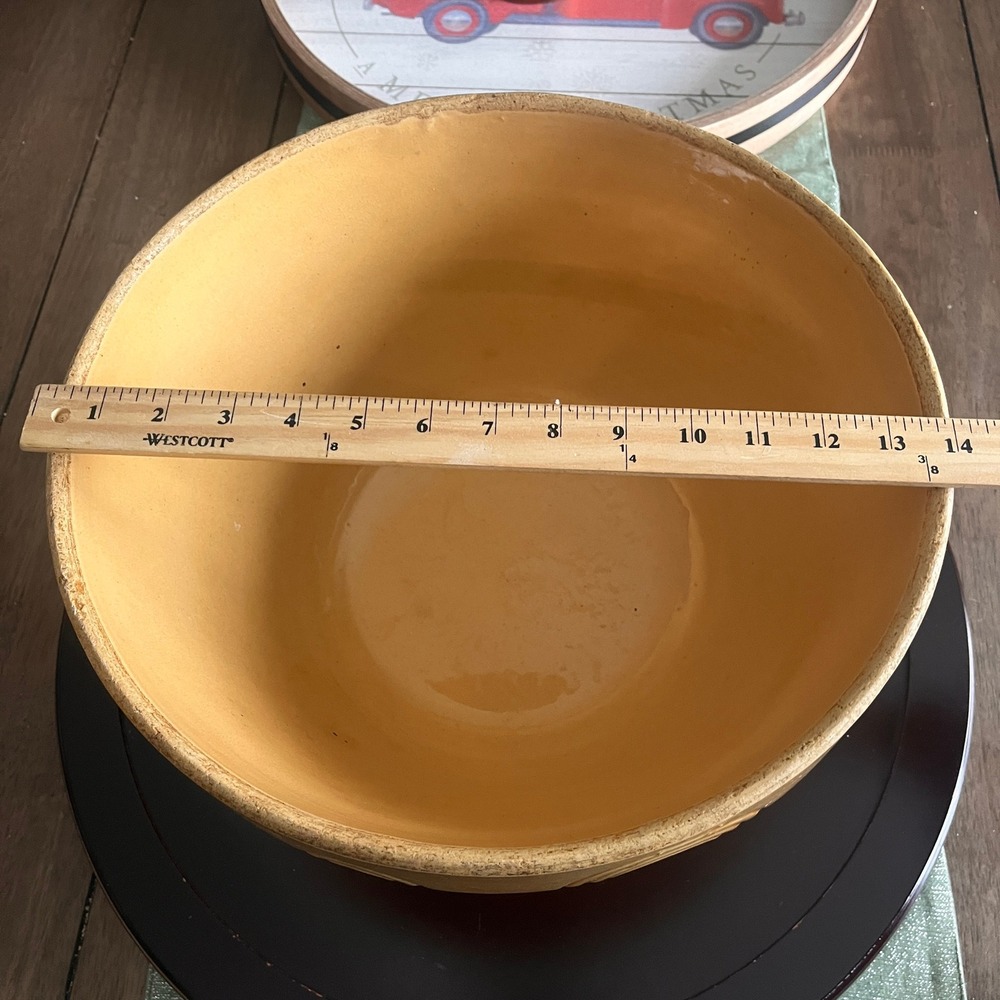Vintage Roseville Pottery Extra Large 14" Bowl Robinson Ransbottom~Rare - Picture 2 of 5